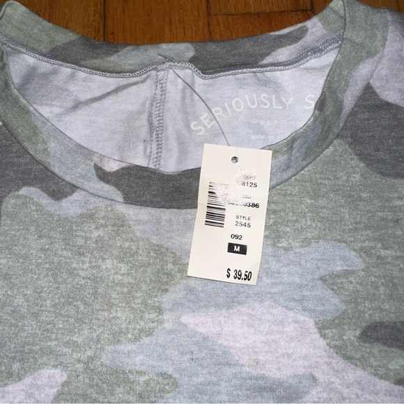 NWT Camoflage Printed Round Neck Mini Dress - Picture 3 of 6